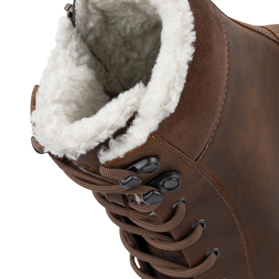 ECCO Metropole Vienna warm snøre, Camel