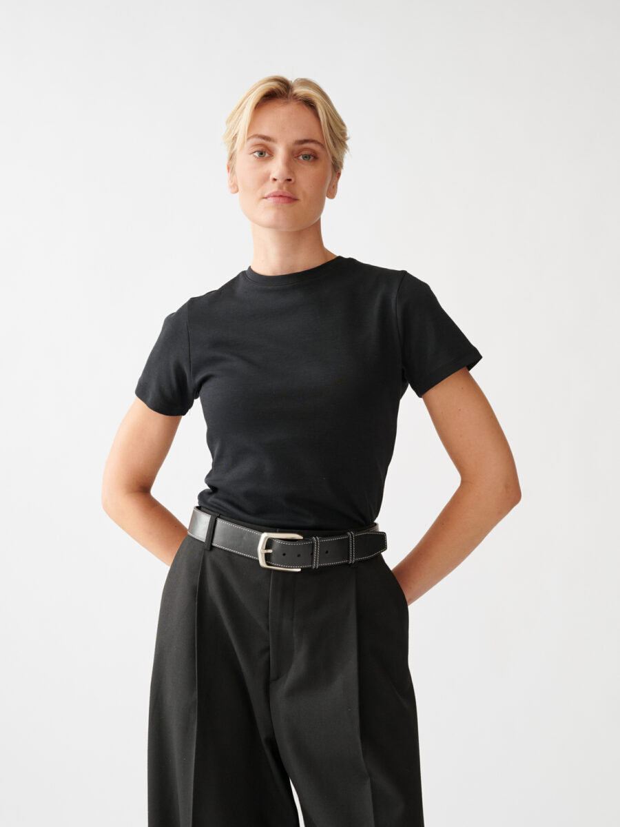 Julie Josephine  Agnes tee, svart