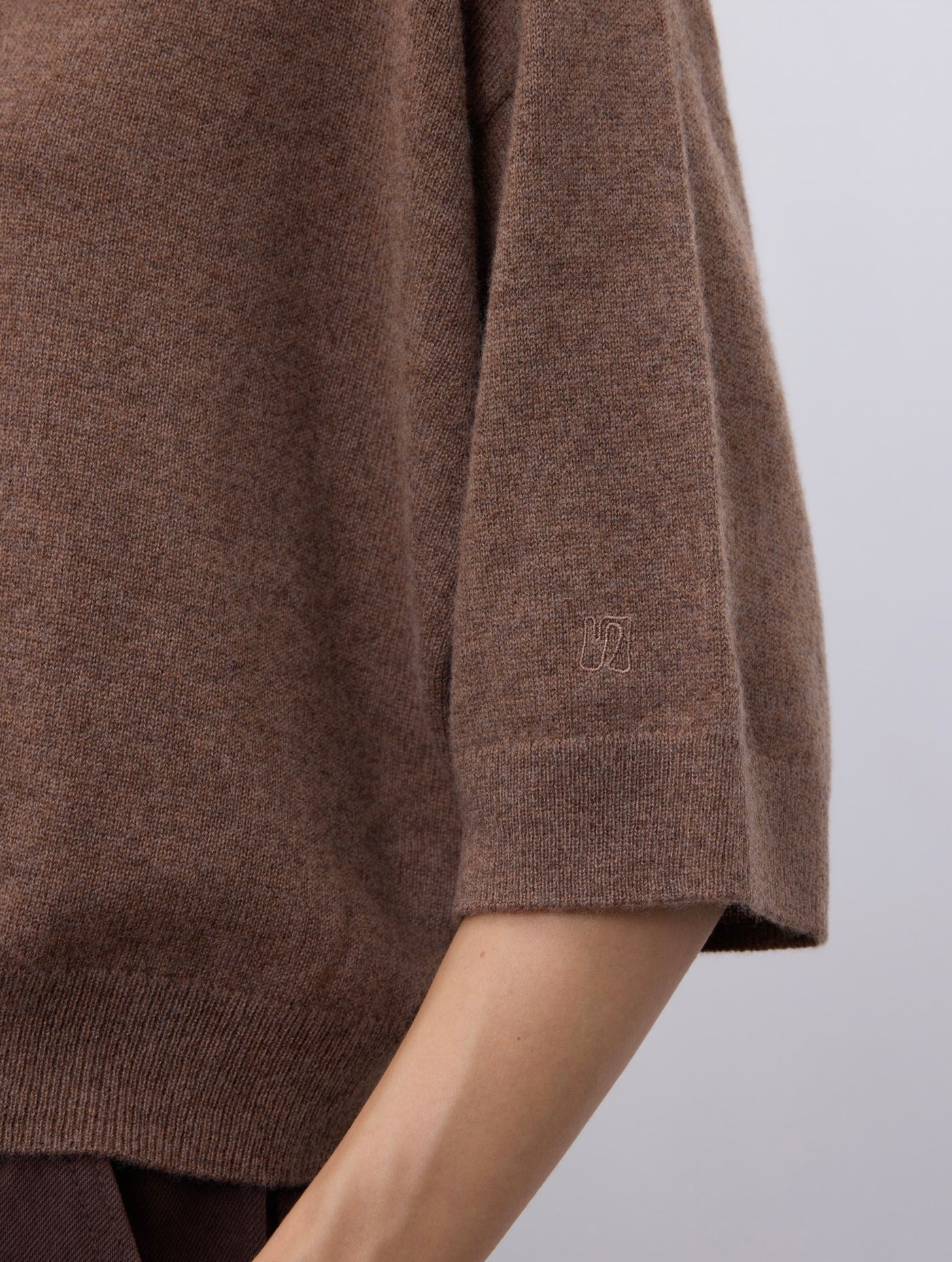 Notshy Cashmere Lilou top, cafe au lait